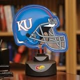 Kansas Jayhawks Neon Helmet Lamp