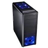 MS-TECH CA-0270 Xerxes Gaming Midi blau 1X120mm FAN blau Front 2x 120mm FAN TOP USB 3.0