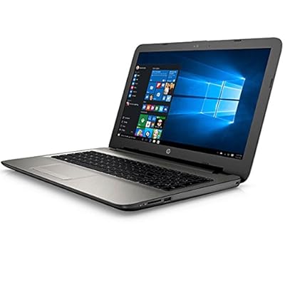 HP 15-BA025AU 15.6 inch Laptop (AMD Quad-Core-4GB-500GB-DOS) Natural Silver