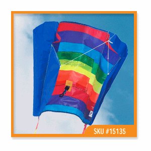 Childrens Toyshop  Toys : Rainbow Konvertable Pocket Parafoil Kite
