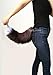 Sheicon Soft Fluffy Silver Fox Big Dress Up Tail For Cosplay