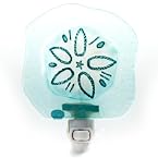 Blue Sand Dollar Night Light
