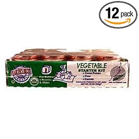 Earth's Best 1st Vegetable Starter Kit, 2.5 Ounce Jars (Pack of 12)