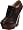 N.Y.L.A. Women's Frente Oxford,Black/Brown,6 M US