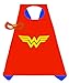 4 pack Satin Superhero Costumes with Capes and Masks (Girls)
