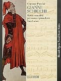 Gianni Schicchi - Puccini - Opera Vocal Score