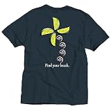 Corona Short Sleeve Corona Lime Palm Tree T-Shirt NAVY BLUE Md