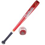 MLB St. Louis Cardinals Team 25-Inch Wood Bat and Soft Strike Ball Set