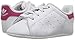 adidas Originals Baby Stan Smith Running Shoe, White/White/Bold Pink, 2 US Unisex Infant