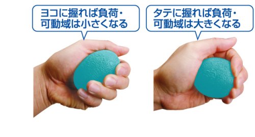 秦運動具工業 セラピーエッグ ハード ブルー TCE108H
