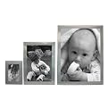 Set of 6 Aluminum Frames - Silver
