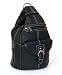 Convertible Back Pack Purse, Mid Size Tear Drop Shoulder Bag, Backpack, Sling Bag. Genuine Leather