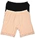Womens 2 or 3 Pieces Lace Trim Boy Shorts Panties