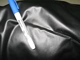 Vinyl Pleather Faux Leather Black L200