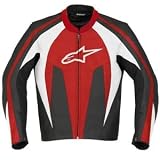 Alpinestars Stunt Leather Jacket - 52/Red