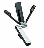 Franklin Firefly 5 LED Booklight with FlexVue Technology, Black/Silver (DBL-3005)
