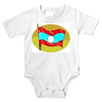 Onesie with country, international, Laos