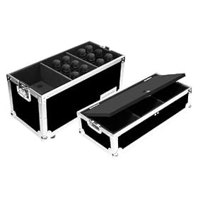 Marathon Flight Ready Case MA-Mic18S Microphone Case for 18 Mics with Storage Compartment