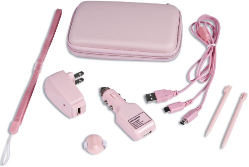 DS/DSi Supreme 8 in 1 Accessory Kit - Pink