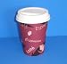 100 Pappbecher Coffee to go 0,3 L Becher mit Deckel
