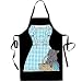 The Wizard of Oz Dorothy and Toto Gingham Dress Classic Movie Apron