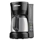 Black & Decker DCM675BMT 5-Cup Programmable Coffee Maker with Carafe, Black/Stainless