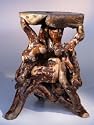 Bonsai Boy's Root Display Stand<br>7.5" x7.5" x 12.0"