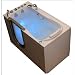 WALK IN TUB - FAST 2" DUAL DRAIN Acrylic Walk In Bath with Dual Massage 29.5" x 55"(59"with exteension) x 40"