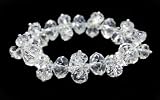 Crystal Clear Single Strand Stardust Swarovski Crystal Bracelet