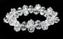 Crystal Clear Single Strand Stardust Crystal Bracelet