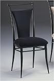 Cierra Dining Chair set of 2 - Black (Black) (40H x 17W x 16D)