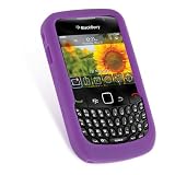New Purple Soft Silicone Skin Blackberry 8520 Curve / Gemini