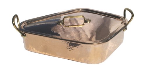 "Mauviel Cupretam 50cm / 19.75"" Turbot Kettle w/ Grid and Lid" "Mauviel Cupretam 50cm / 19.75"" Turbot Kettle w/ Grid and Lid"