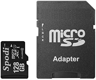 Spodi 128gb Uhs-i/class 10 Micro Sd Memory Card with Adapter