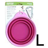 Popware ぺたんこ ボウル L ピンク