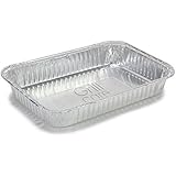 Grill Care 16415 Foil Drip Pans Compatible with Weber Q, Spirit, and Genesis Grills