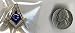 1" Blue Lodge G Pin/tie Tack Mason,freemason Freemasons Free Mason Masons Masonic Masonry Freemasonry Past Masters' Emblem Shriner,york Scottish Rite, ,Grotto,movper, Craft Lodge Entered Apprentice Fellowcraft Master Rose Croix Blue Lodge