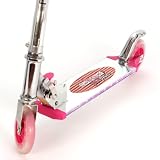 Ozbozz Pink Flashing Storm Folding Scooter