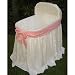 Maddie Boo Ellla Pink Bow Baby Bassinet