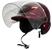バイク用 ヘルメット ◎レディース （婦人用）ジェットヘルメット （キャンディレッド）でAmazonアフィリエイトツール