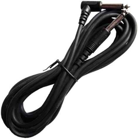 New Chance 3m 10ft 1/4" Patch Cord Electric Guitar Lead Cable Electro Bass Instrument Black