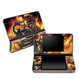 Dragon Wars Design Decorative Protector Skin Decal Sticker for Nintendo DSi XL Game Device