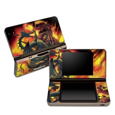 Dragon Wars Partners Protector Skin Decal Sticker for Nintendo DSi XL Game Device
