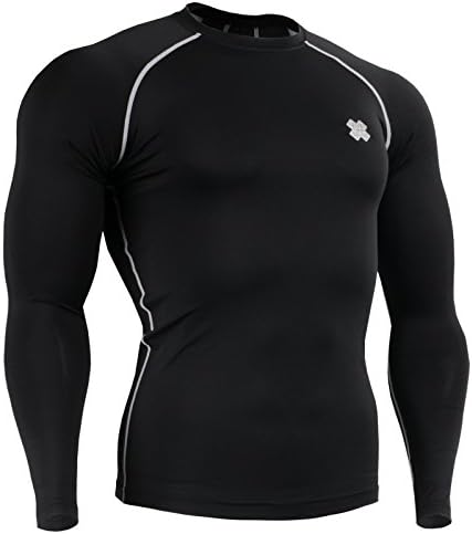 Fixgear Mens Womens Running Under Compression Shirt Long sleeve Top M