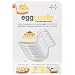 Fusionbrands Egg Cradle Deviled Egg / Appetizer Holder, White, Set of 6