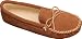 Women's Minnetonka Traditional Pile Lined Softsole-Medium Brown Image