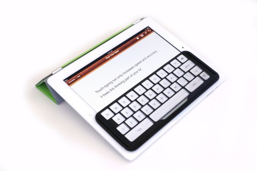iKeyboard: Touch-type on your iPad keyboard (black): For iPad 1, iPad 2, & iPad 3