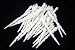 Club Pack of 36 Winter White Shatterproof Icicle Christmas Ornaments 5"