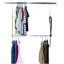 Double Up Adjustable Closet Doubler Rod