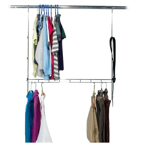 Double Up Adjustable Closet Rod